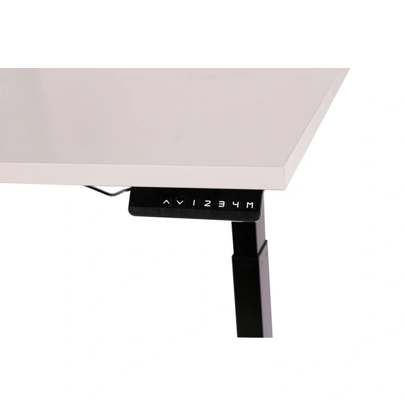 Schreibtisch, Breite: 80 cm, Stahl/Holz