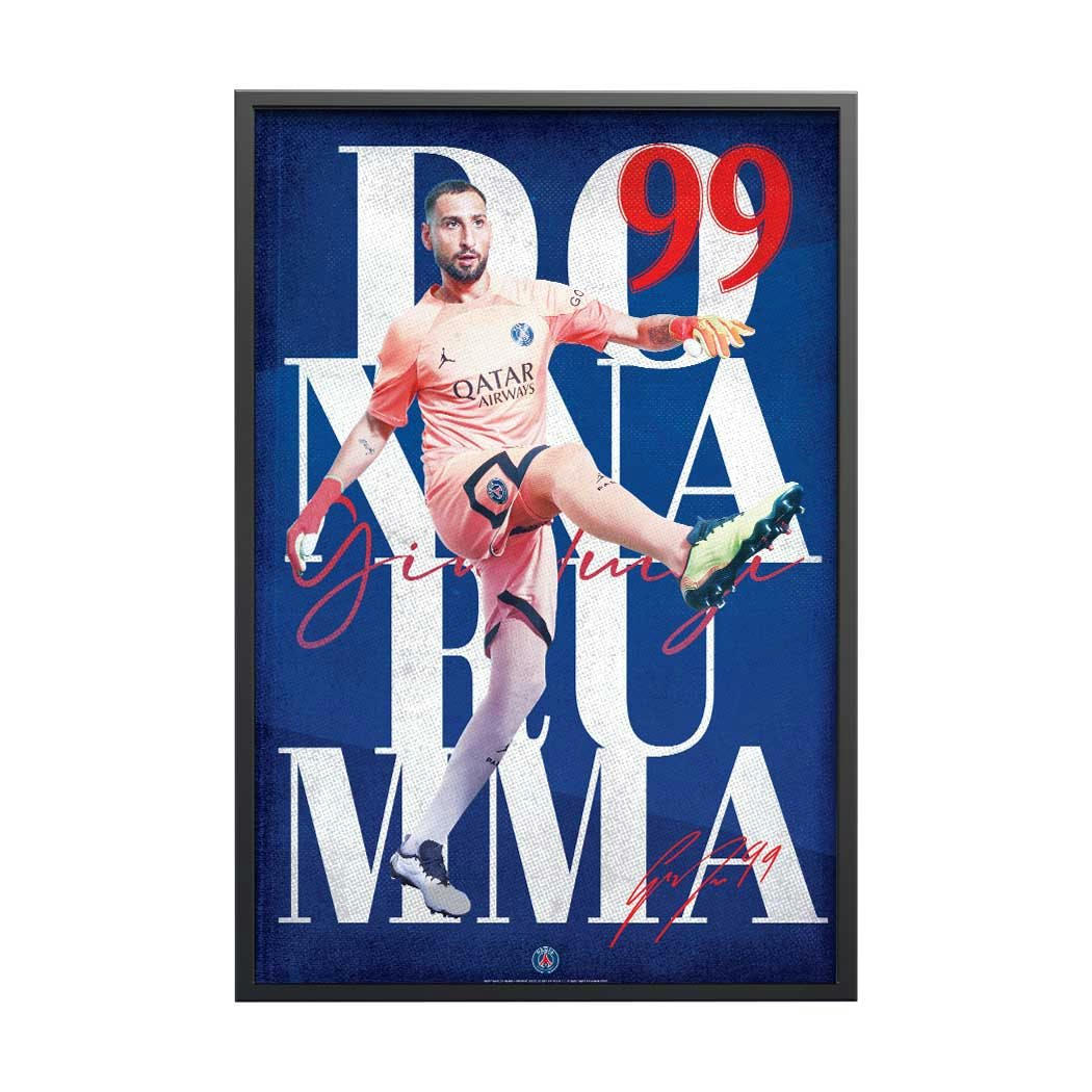 FOOT - Affiche Foot - PSG Street Gianluigi Donnarumma 40x60cm