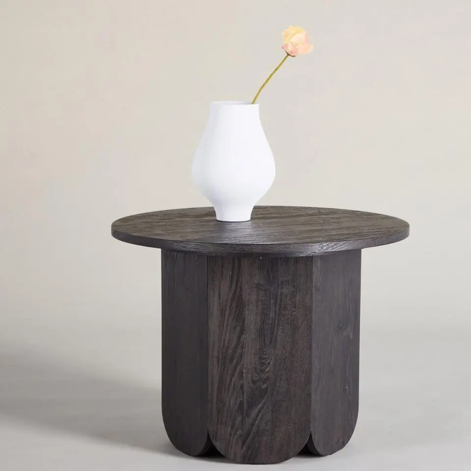 Salontafel Zwart - 60x60x45cm - Tekla