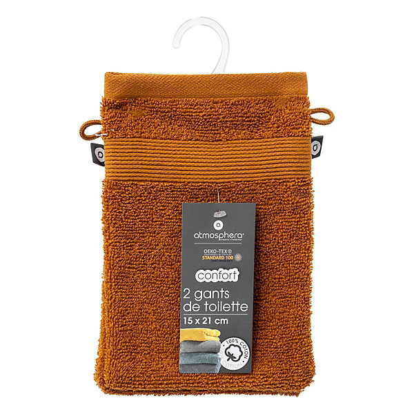 Lot de 2 gants Praia 15x21cm - Atmosphera