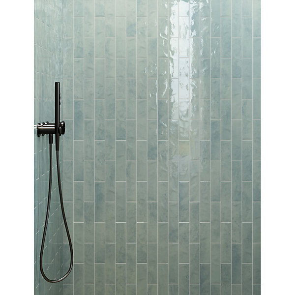 Carrelage sol / mur faience effet zellige bleu clair - Miniature SODA Azzurro Artico J380