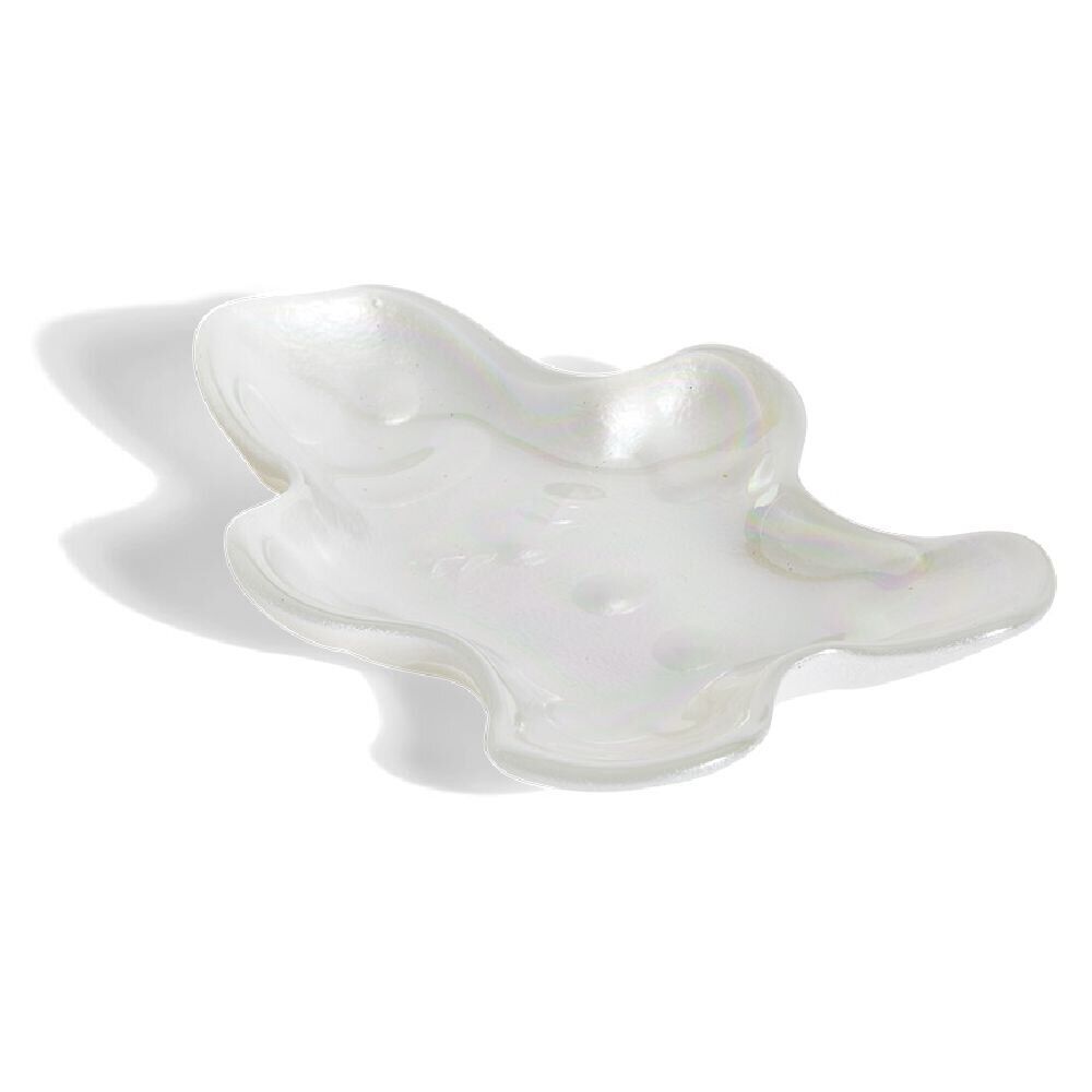 Coupelle verre bonhomme pain d'épice irisé