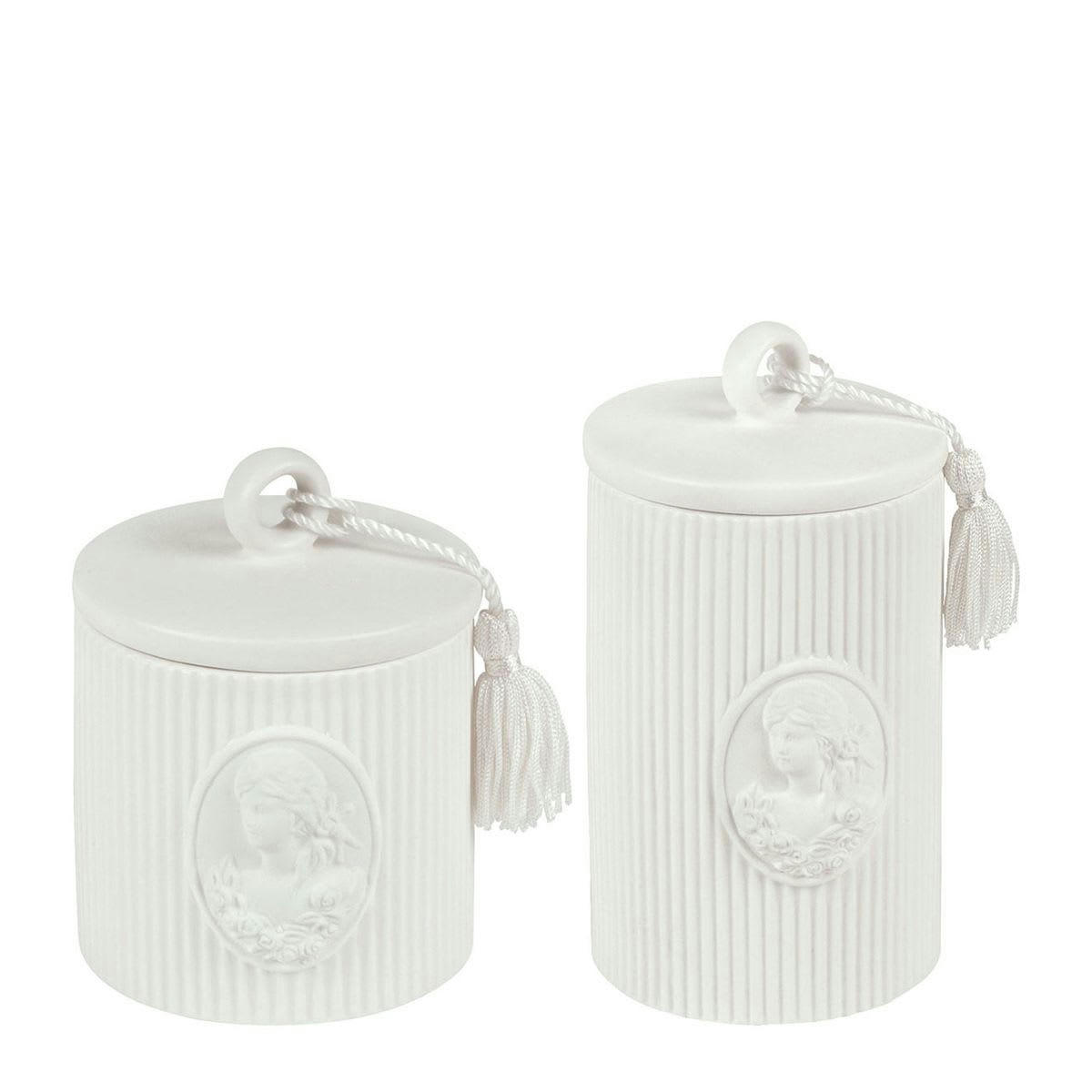 - Set de 2 pots à coton - Marquise
