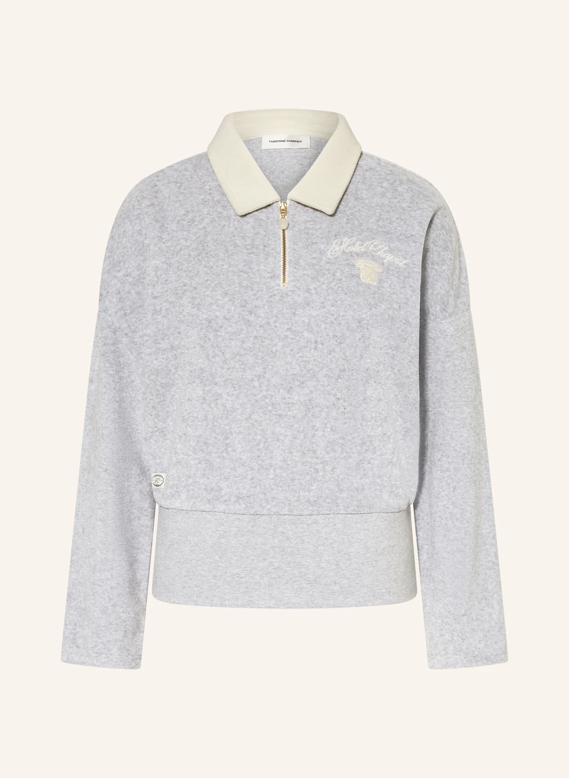 FABIENNE CHAPOT Frottee-Poloshirt HUGO