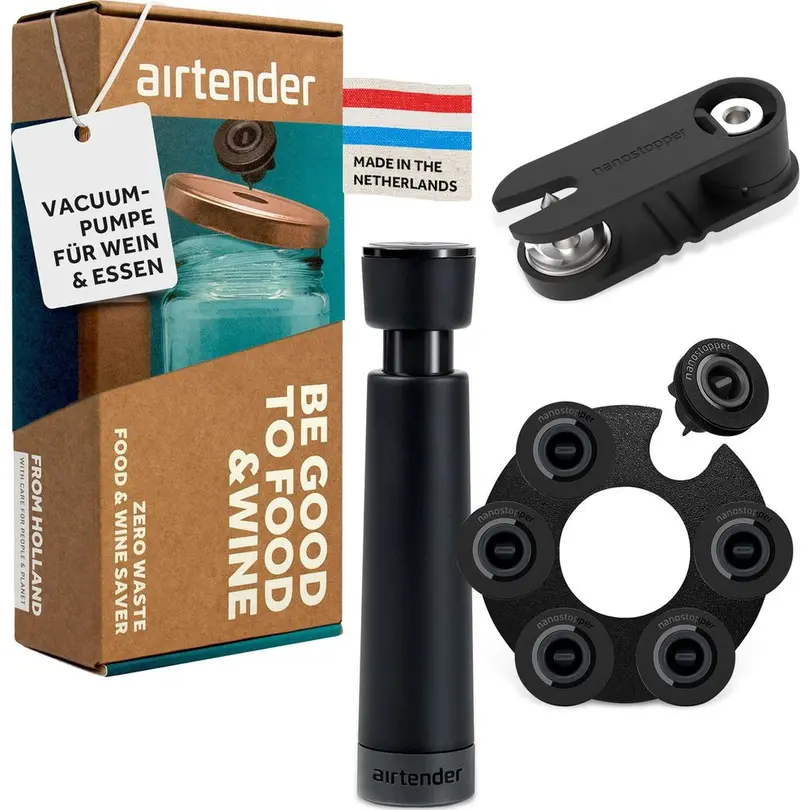 Weinzubehör-Set 8er-Set Airtender