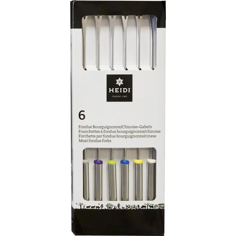 Fondue-Gabeln 6er-Set BASIC