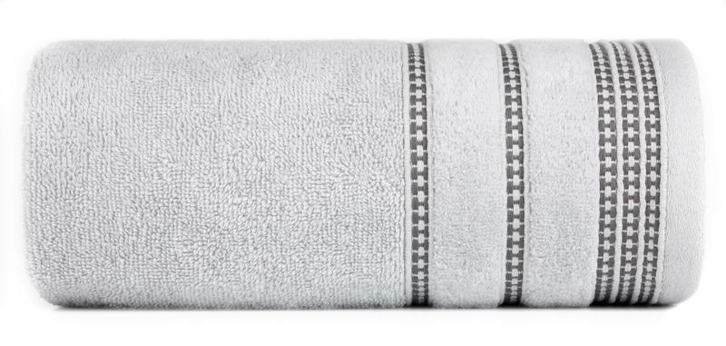 Ręcznik 70x140 srebrny frotte 500 g/m2