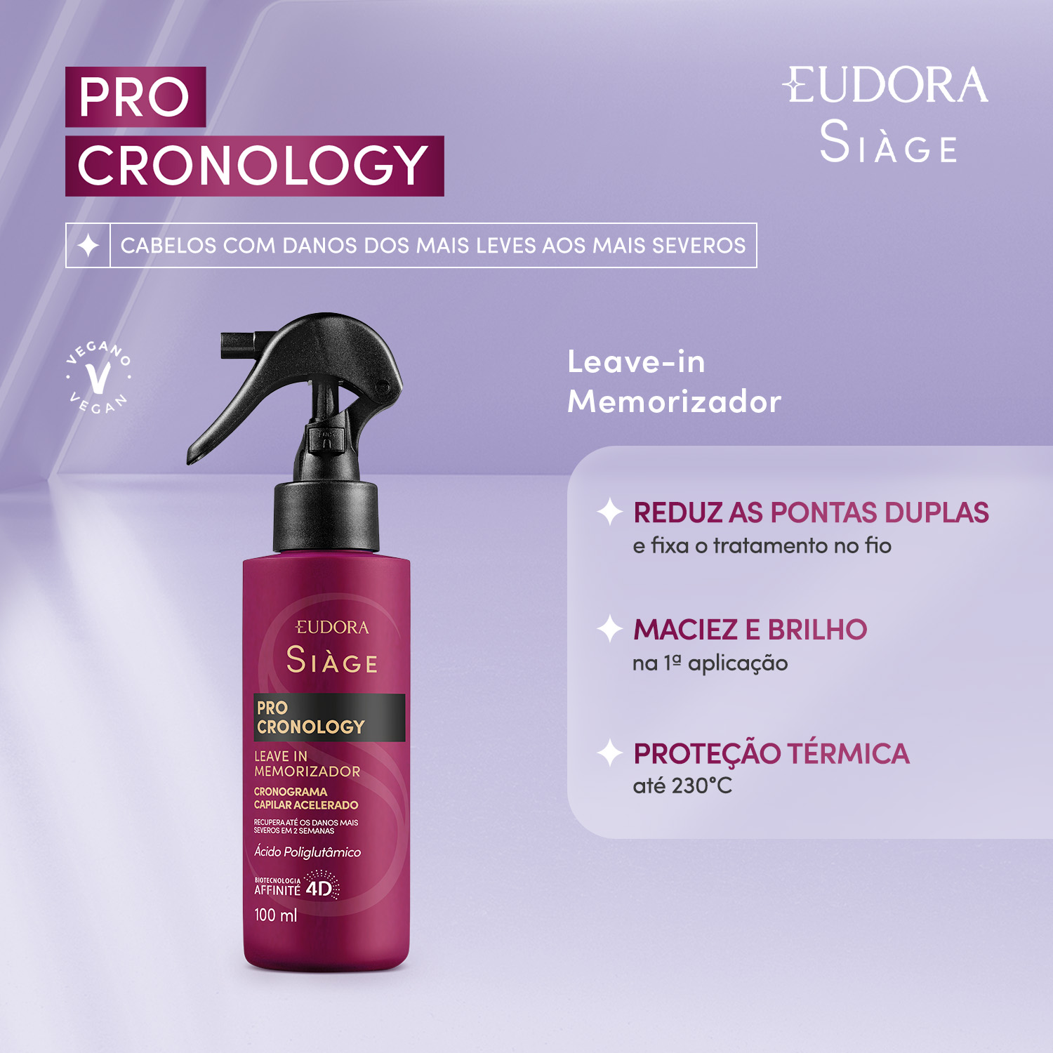 Leave in Memorizador Siàge Pro Cronology 100ml