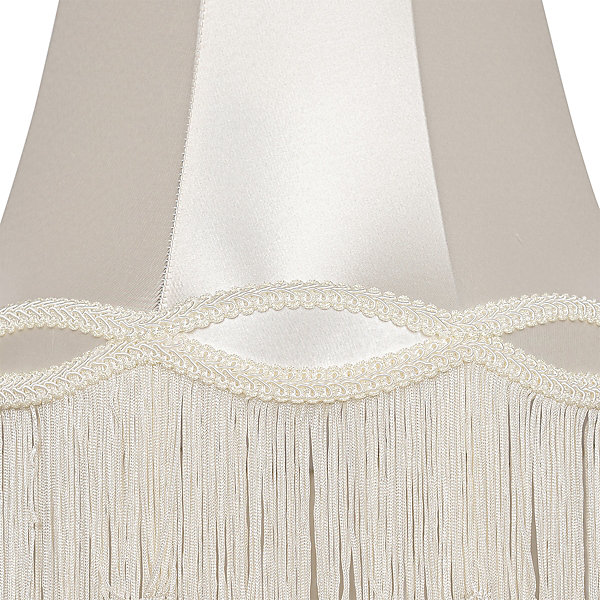 Abat-jour en tissu crème 30 cm - Granny