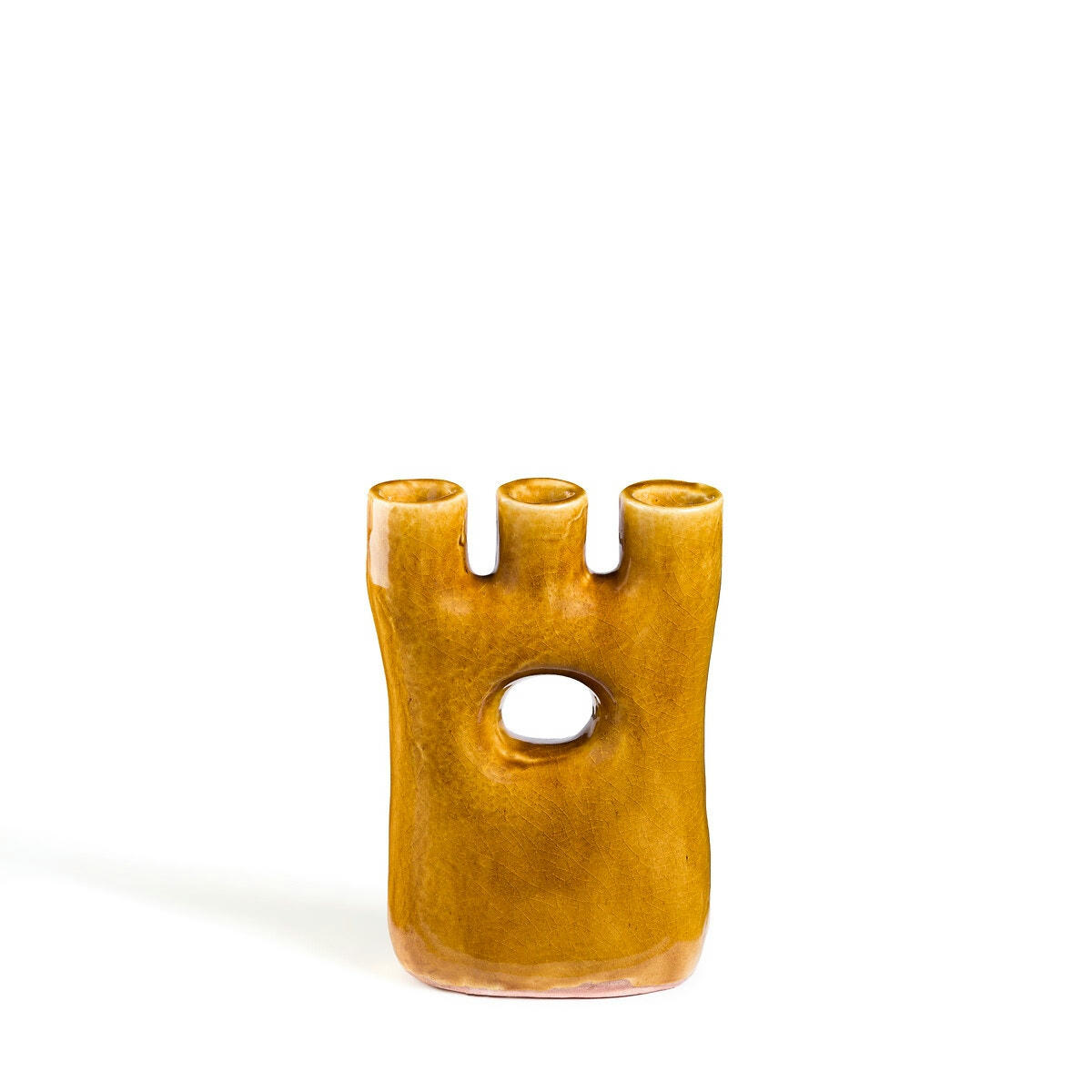 Objet décoratif en terre cuite H25 cm, Makero
