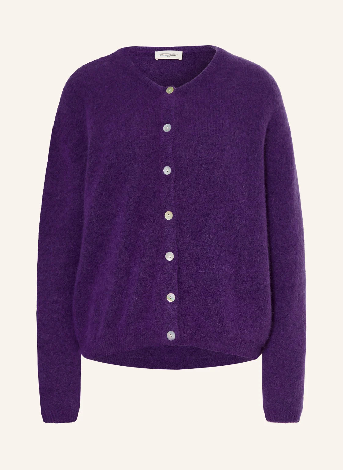 American Vintage Strickjacke mit Alpaka