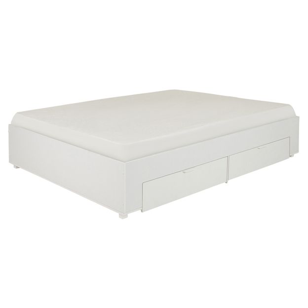 CAMA DE CASAL COM 2 GAVETAS 1,38 M NORAH