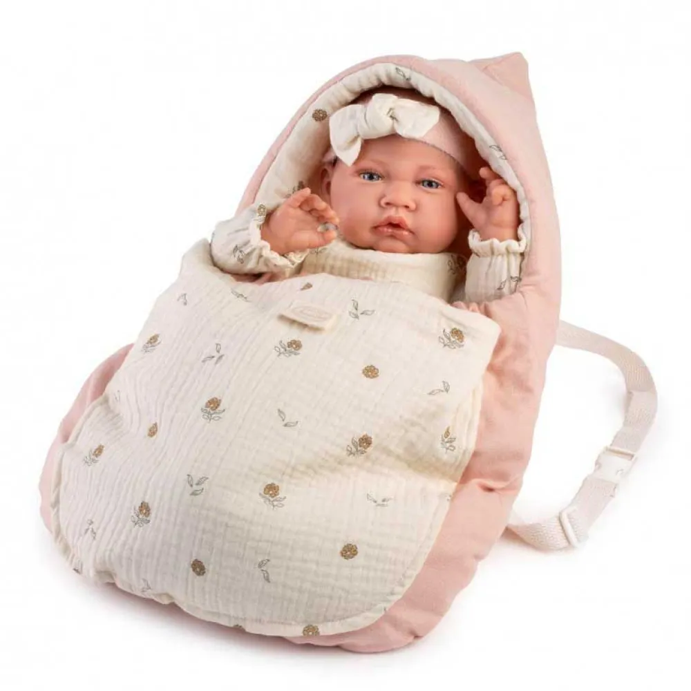 Antonio Juan Newborn Lua Doll On A Stroll