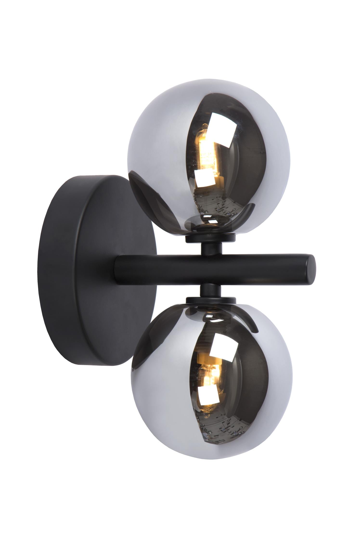 Lucide TYCHO Wandlamp - Zwart