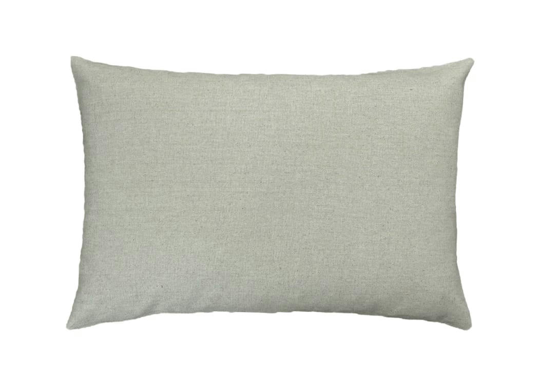 - Housse de coussin velours soie ikat   40x60 gris