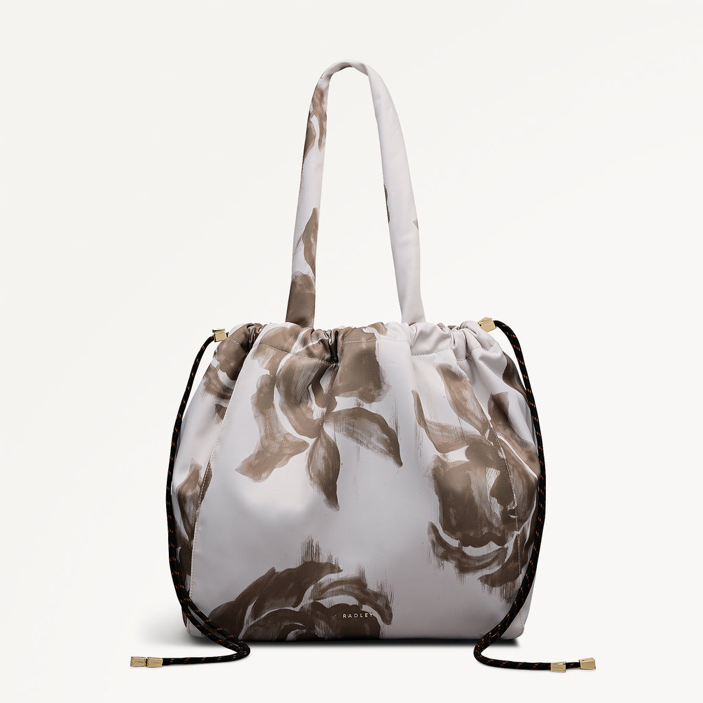 Eden Row - Floral - Large Open Top Tote