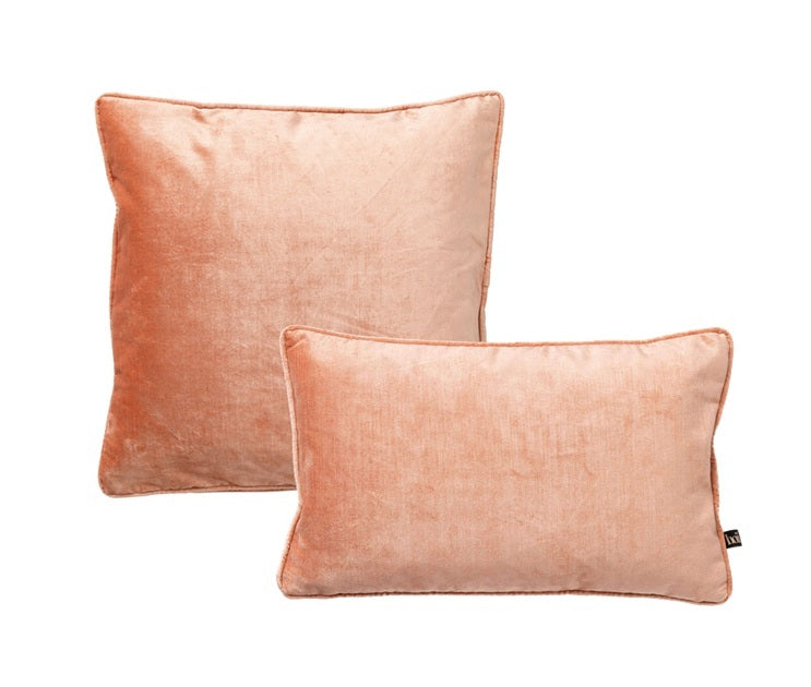 KUSSENSET | 2-delig | Chloe | roze | Hoii | inclusief binnenkussens