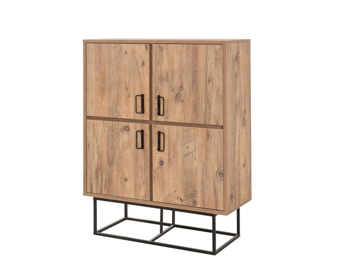 KOHI - KOHI - Buffet haut portes en bois