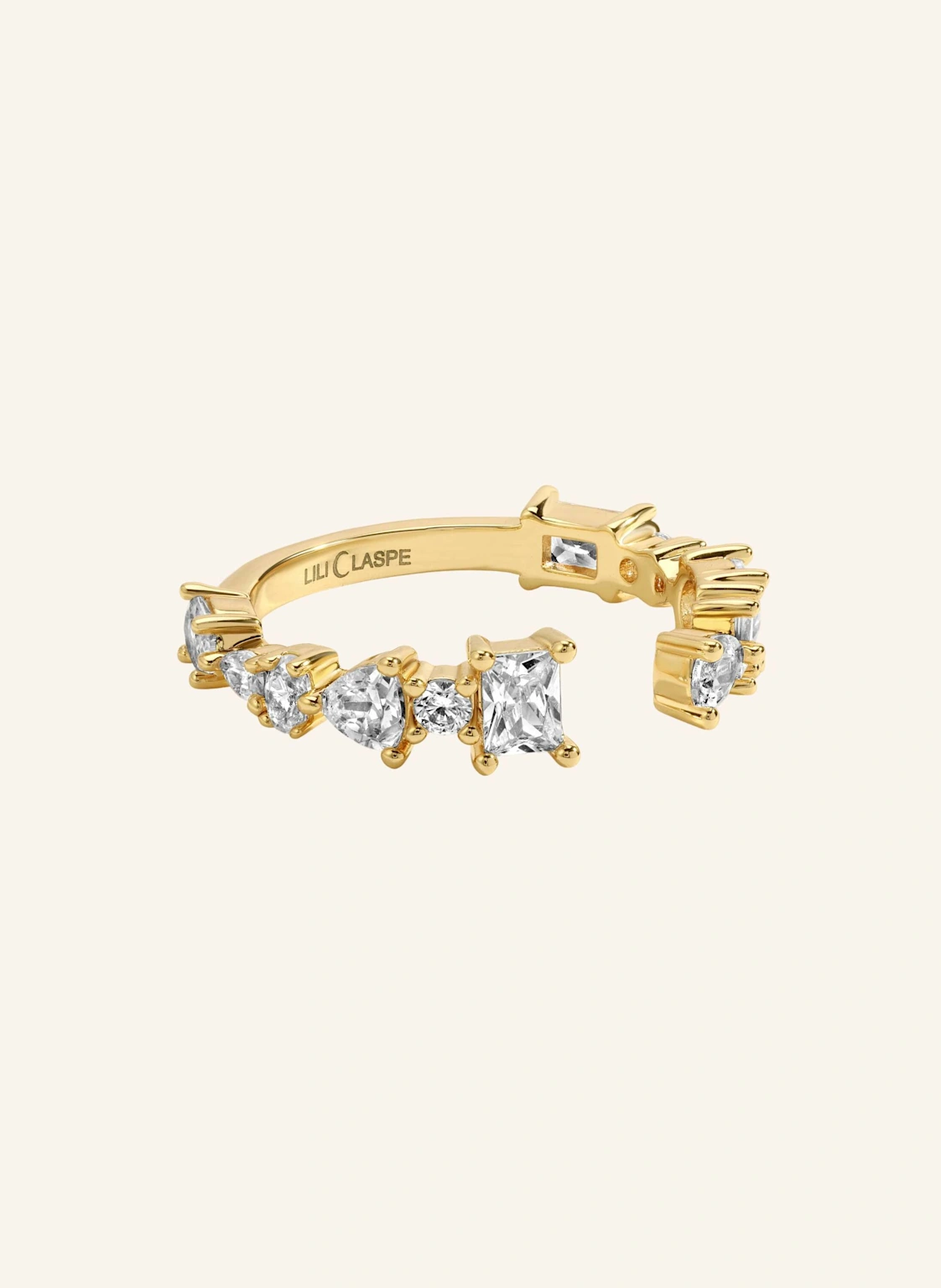 Lili Claspe Ringe MAVIS CUFF RING by GLAMBOU
