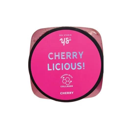 Yes Studio Sugar Body Scrub Cherry   Collagen 400g