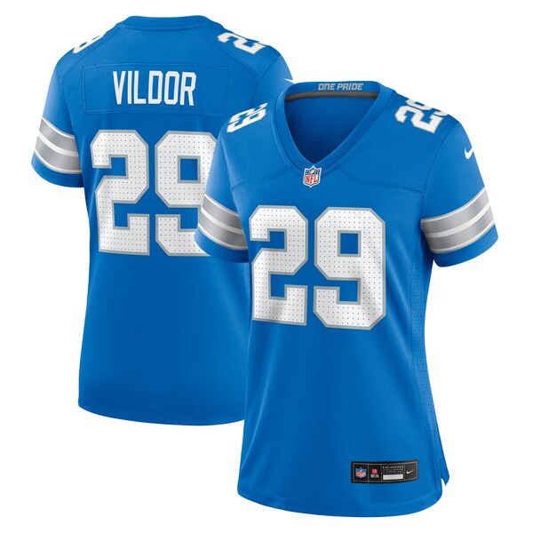 Kindle Vildor Detroit Lions Nike Women's Team Game Jersey -  Blue