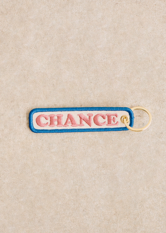 Embroidered Key Ring