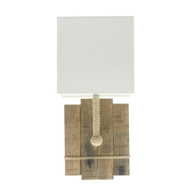 DUNE - Applique murale en bois blanc