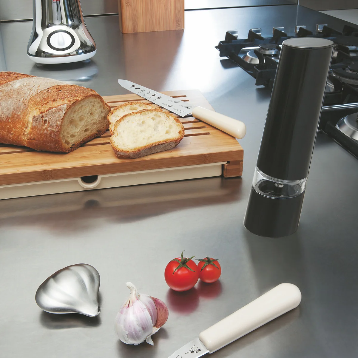 Alessi - Savon du Chef Antigeruchsseife, Edelstahl matt