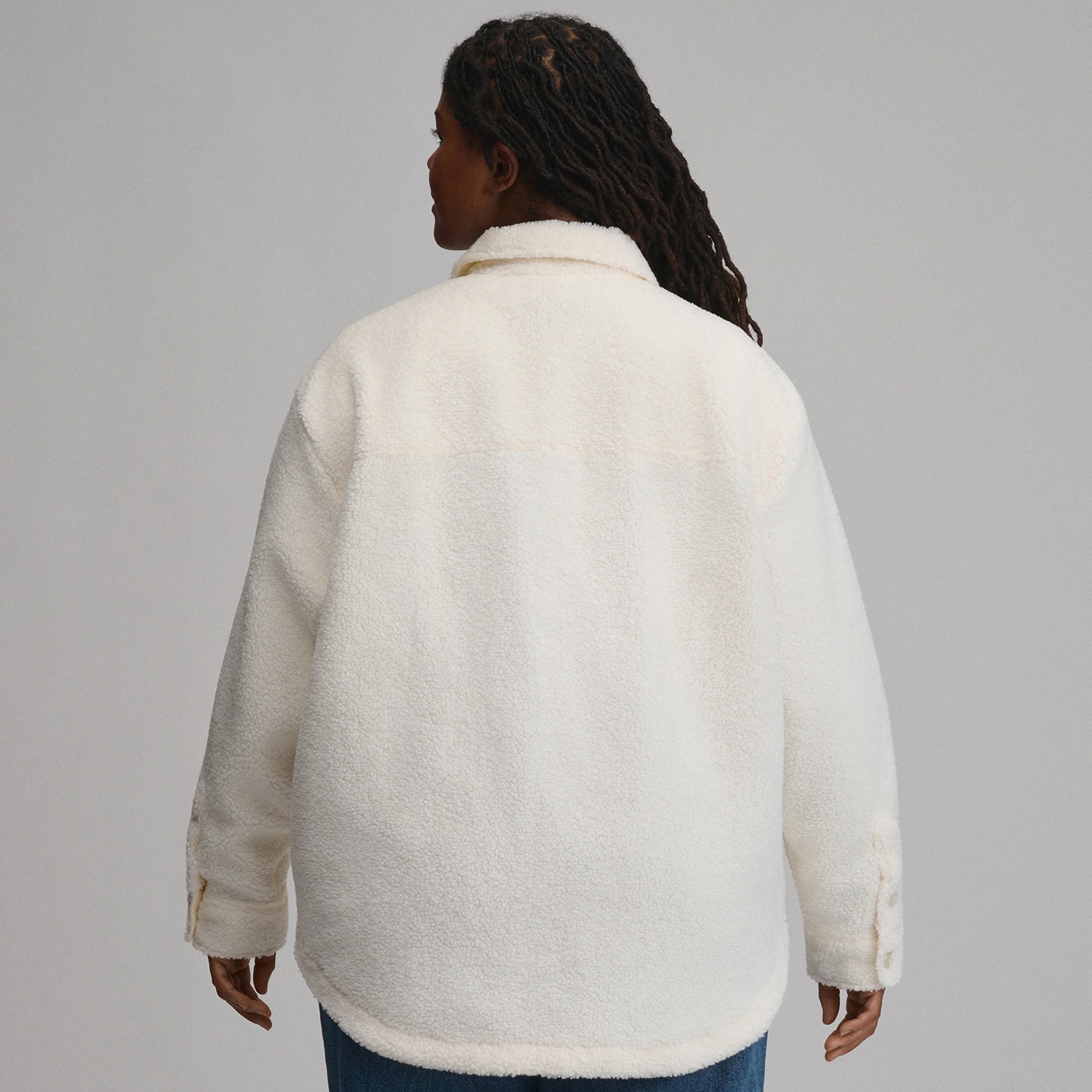 Women's Fleece Shirt Jacket