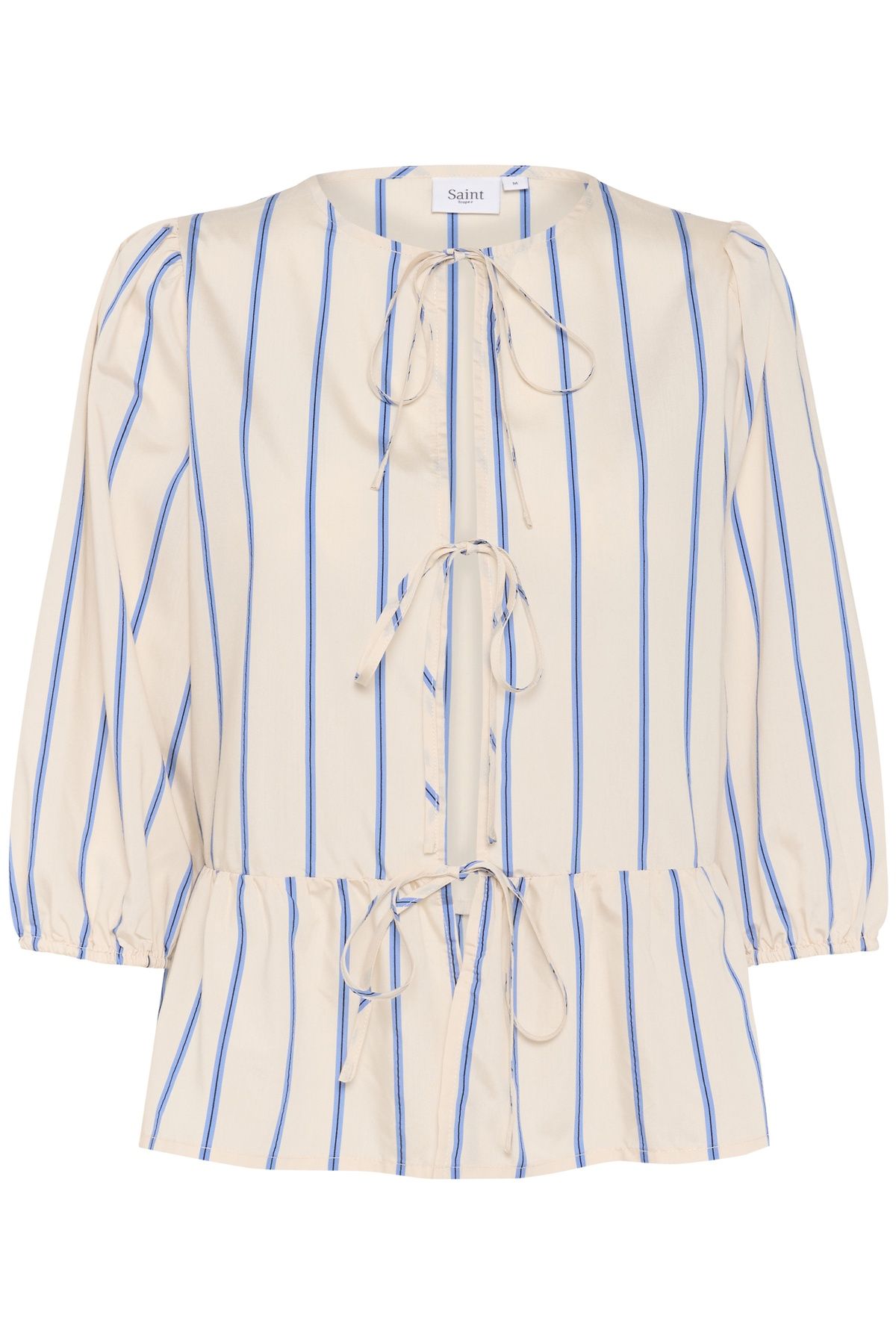 Saint Tropez KotrinaSZ 3/4 Sleeve Striped Blouse