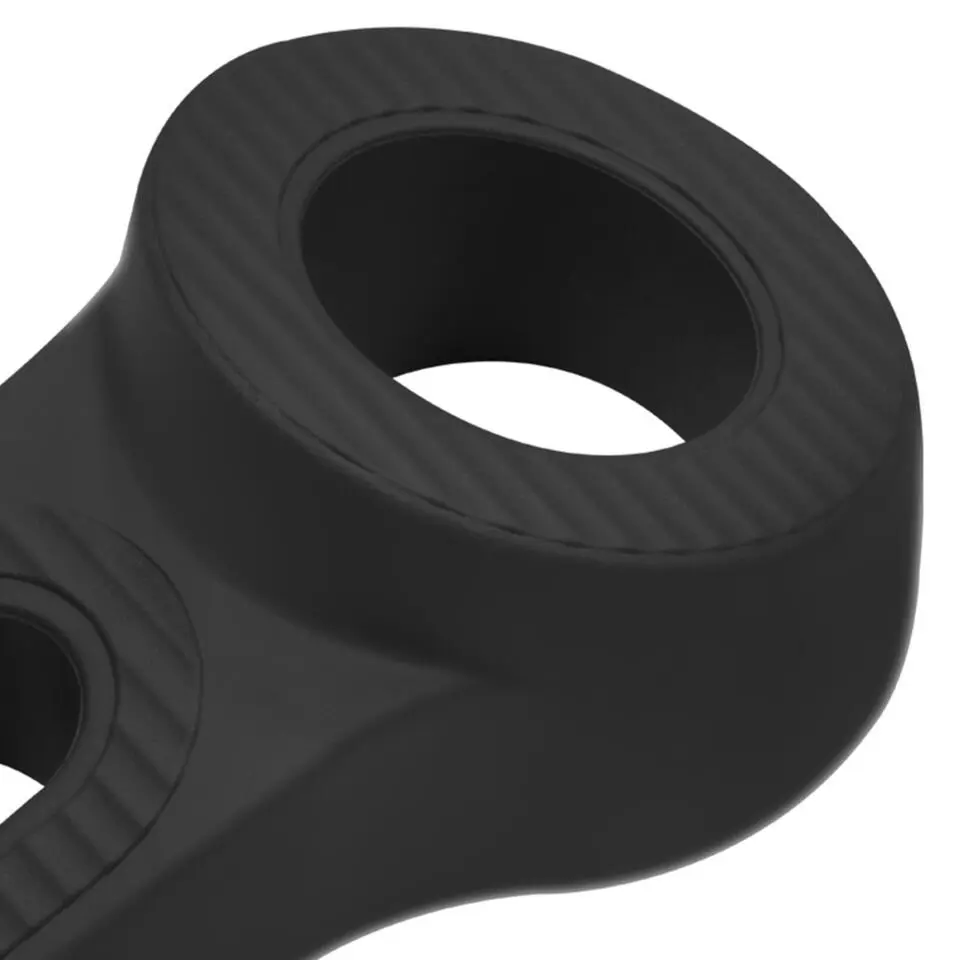 Deltafix Block it Deurwig - zwart - TPE kunststof - 12 x 3,8 cm