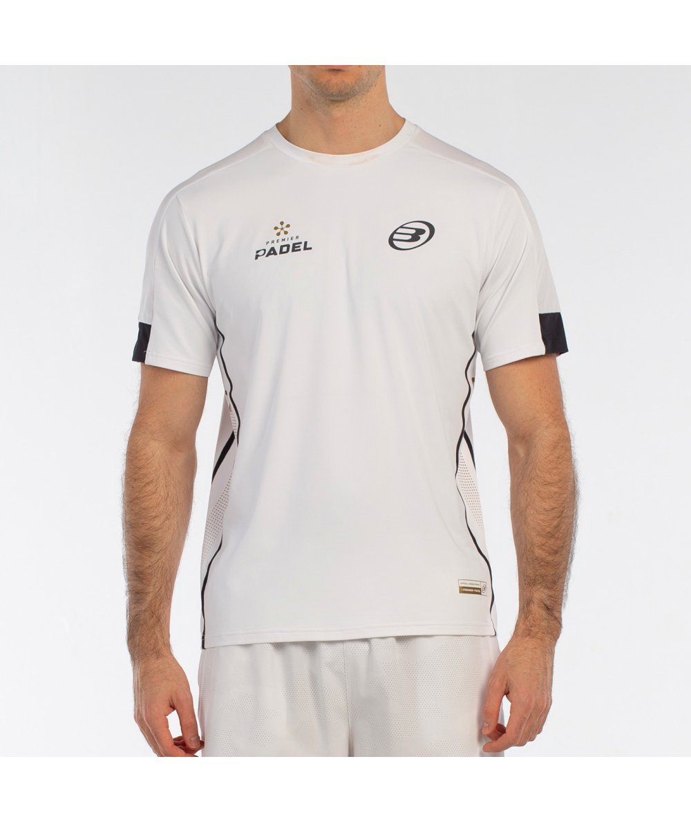 CAMISETA BULLPADEL BORNI BLANCO