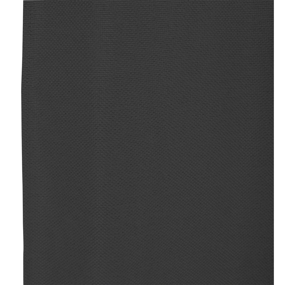 Rideau occultant effet tramé noir 140x240cm