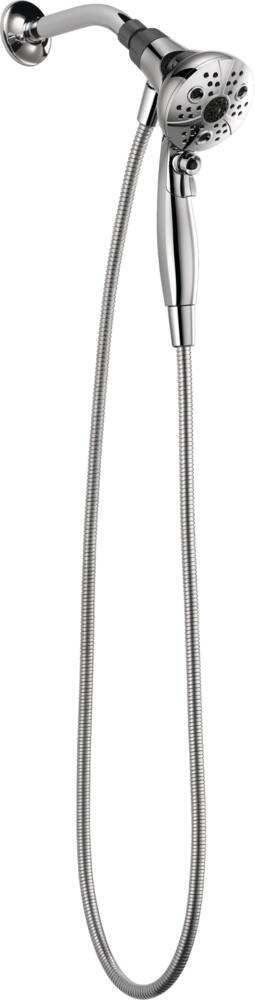 Delta Faucet SureDock™ 5-Setting H2Okinetic® Handheld Shower Head with Pause, Chrome