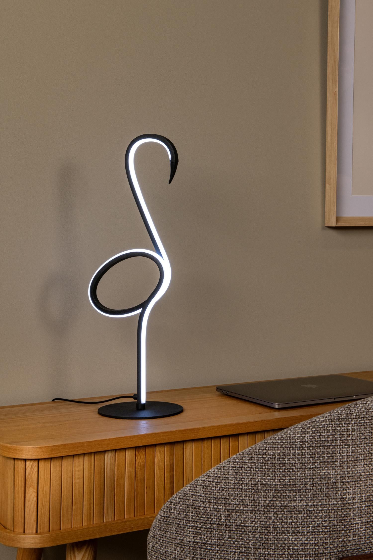 Lucide tafellamp FLAMINGO - Geïntegreerde LED - Multicolor