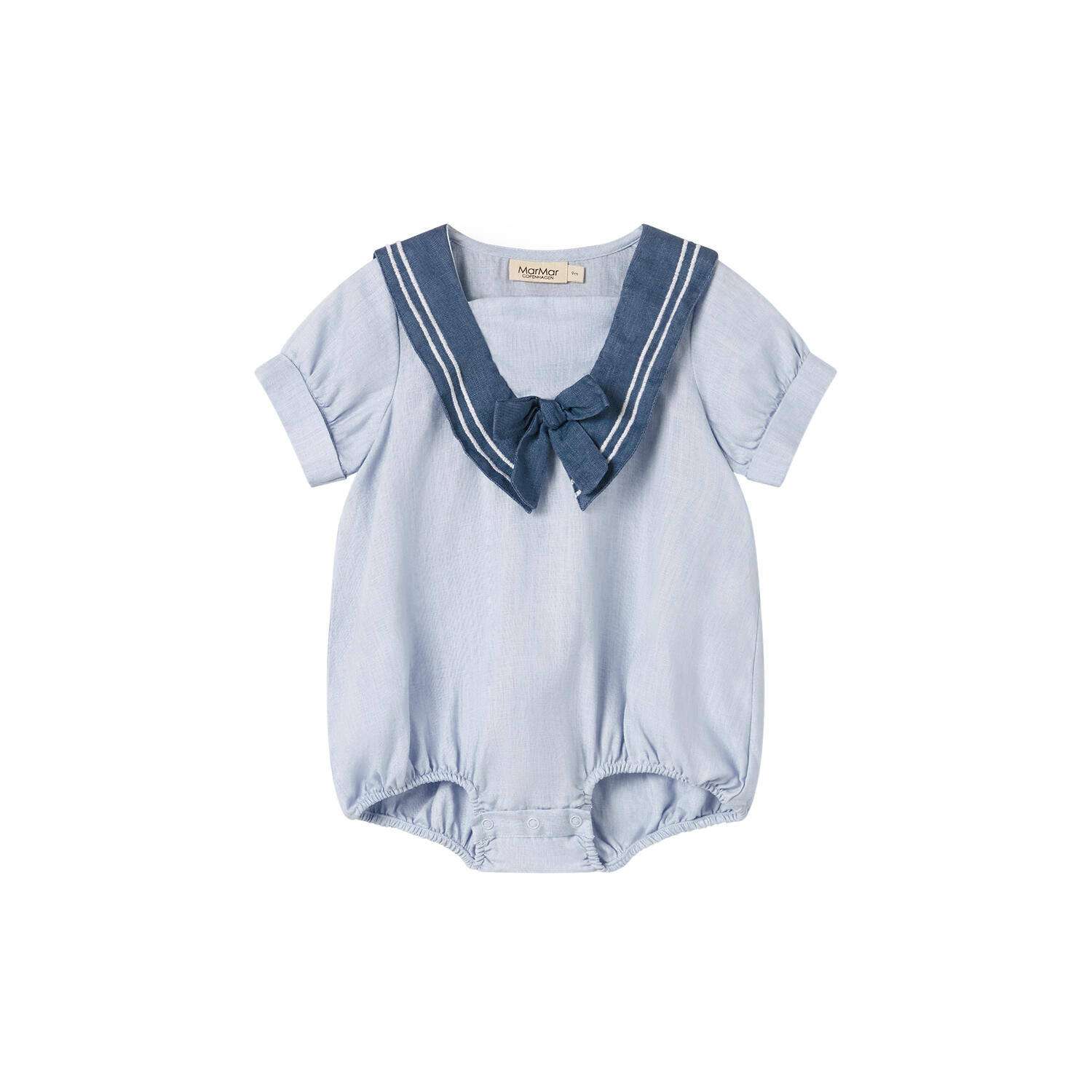 Raki Romper, blue mist