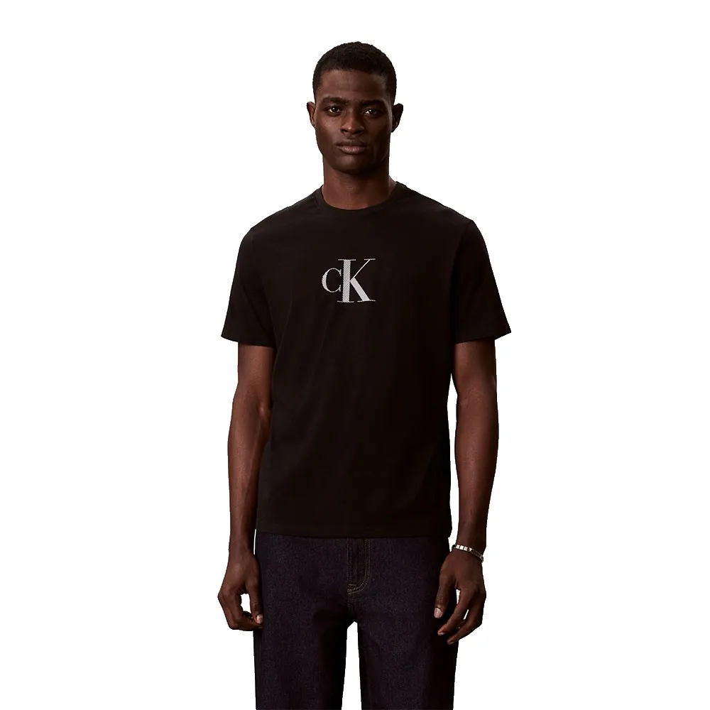Calvin Klein 30S Distress Monogram Graphic short sleeve T-shirt