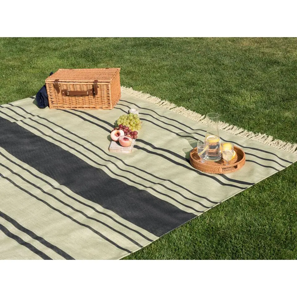 BHONG - Picknickkleed - Beige - 200 x 200 cm - Polyester