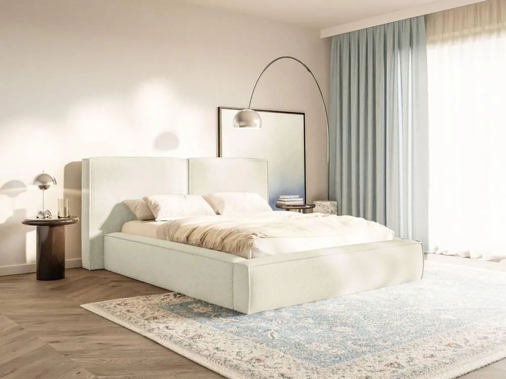 Bedframe Willa chenille 180 x 200 cm met opbergruimte