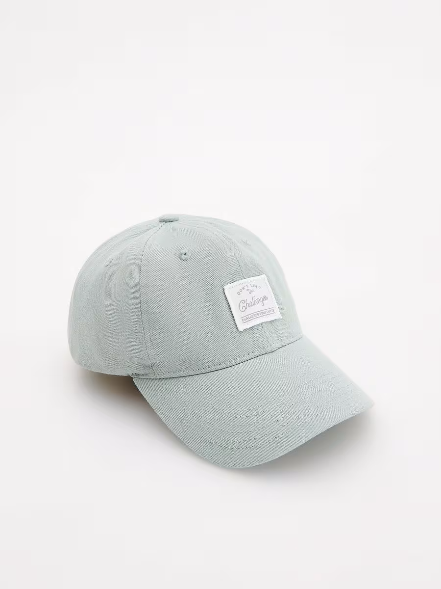 Baseball Cap With Patch