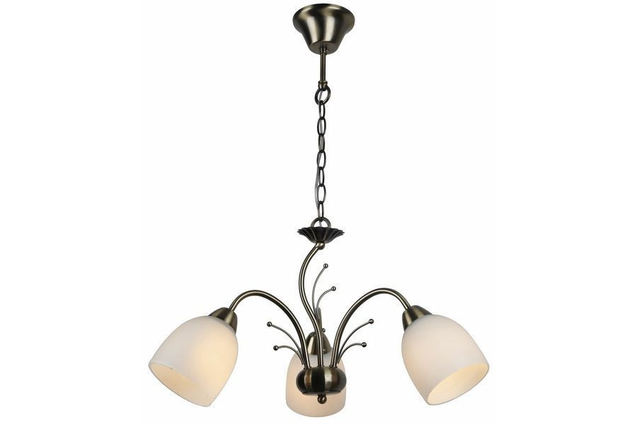 Lampa wisząca patyna Alice 3xE27x60W wym: 67x53x53 cm Reality
