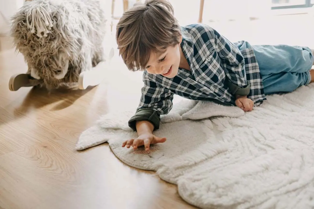 Kinderteppich Tierfreunde