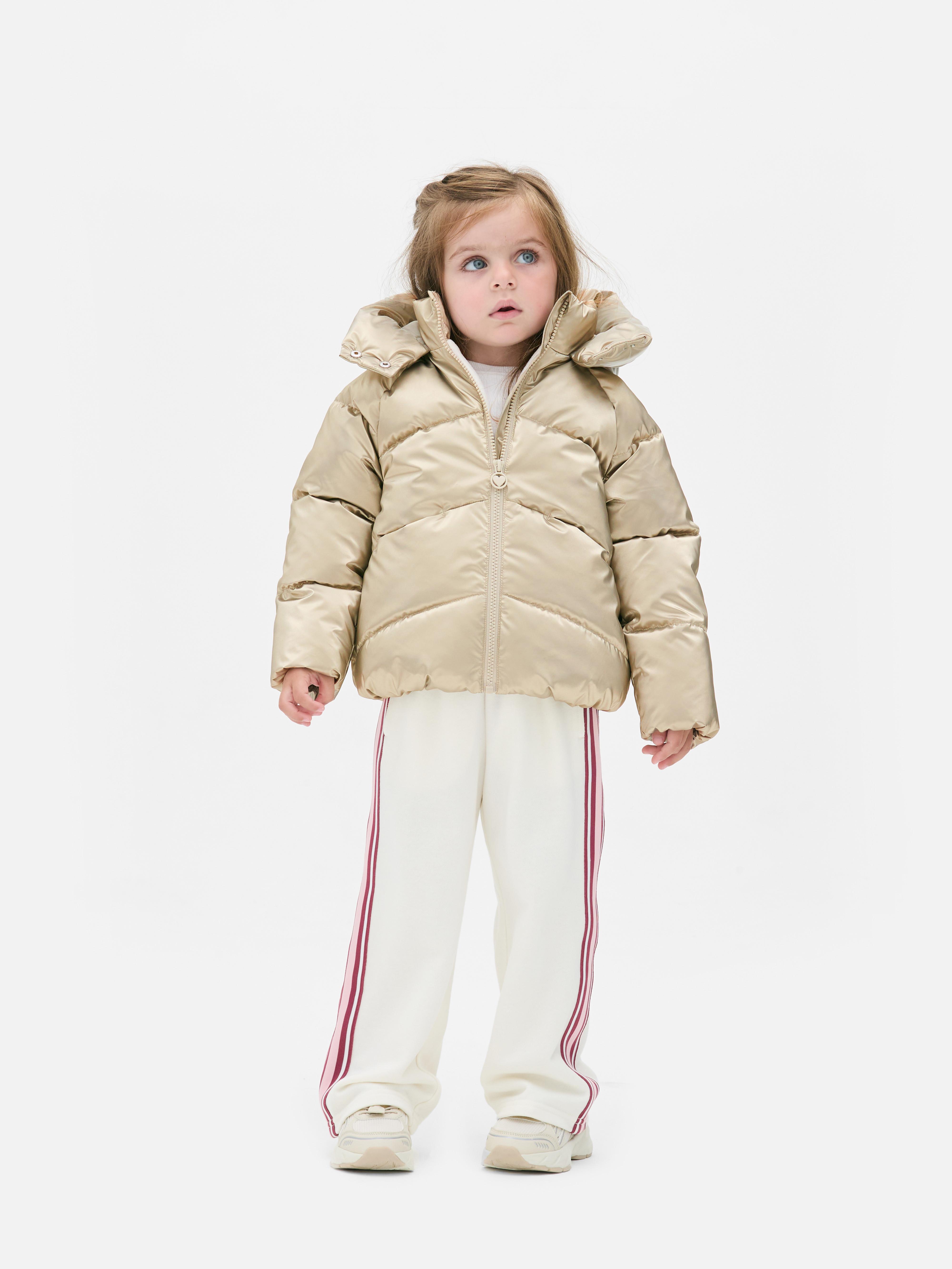 1.5-8yrs | Metallic Puffer Jacket