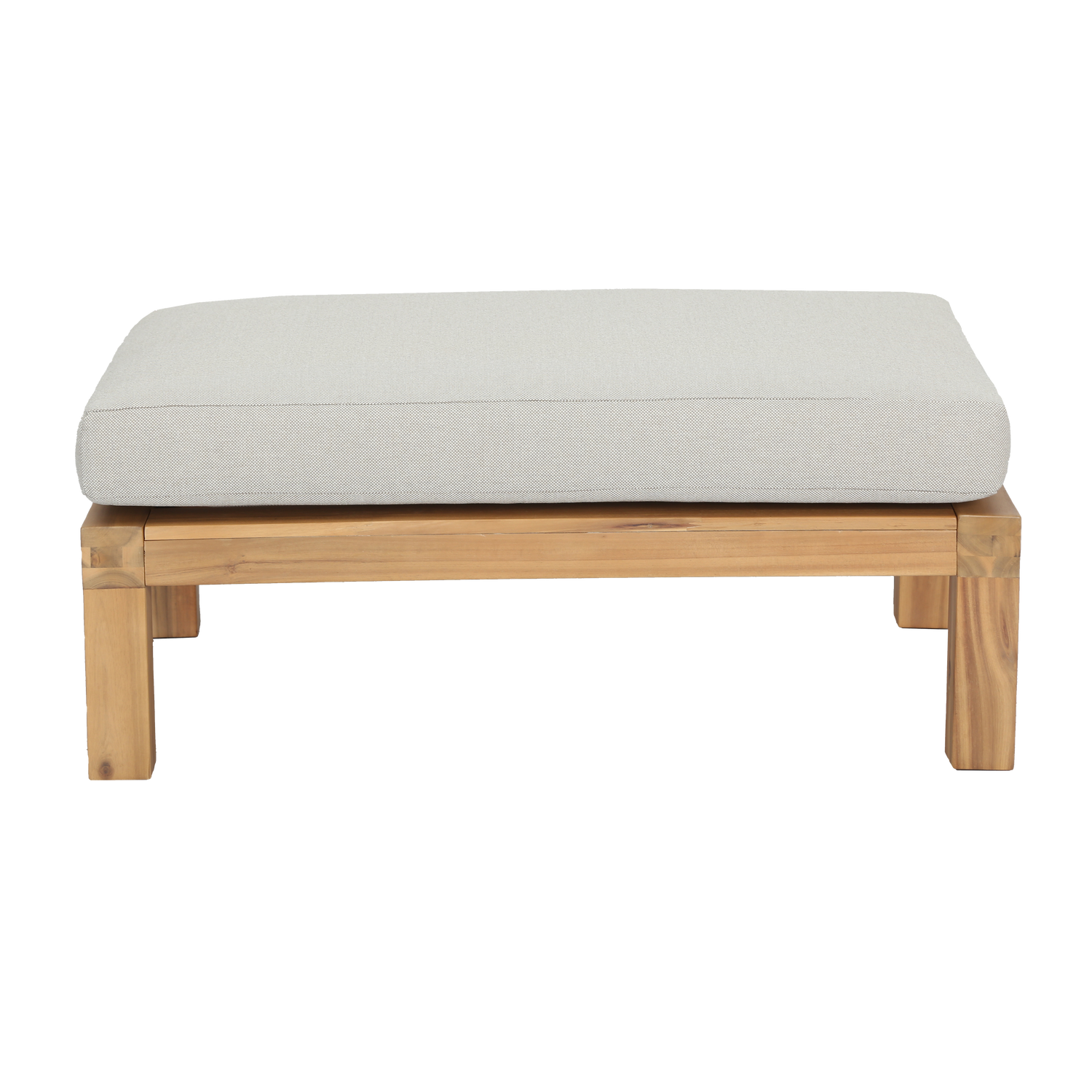 vtwonen tuin hocker/ bijzettafel Relax - Acaciahout - Naturel/ Zand - 40x90x60