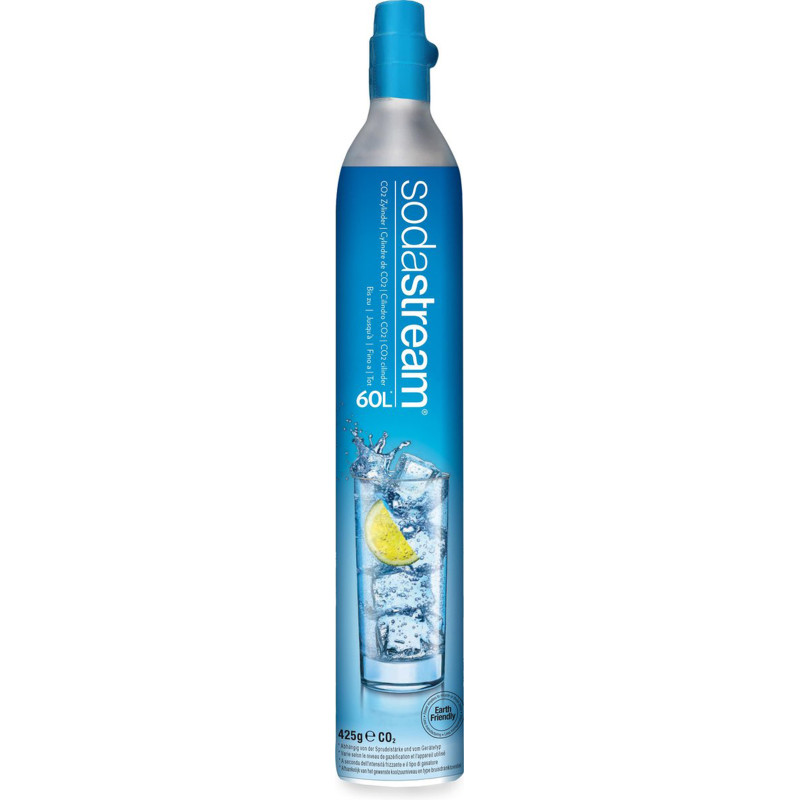 Cylindre de CO2 pour machine à boisson pétillante avec consigne SODASTREAM