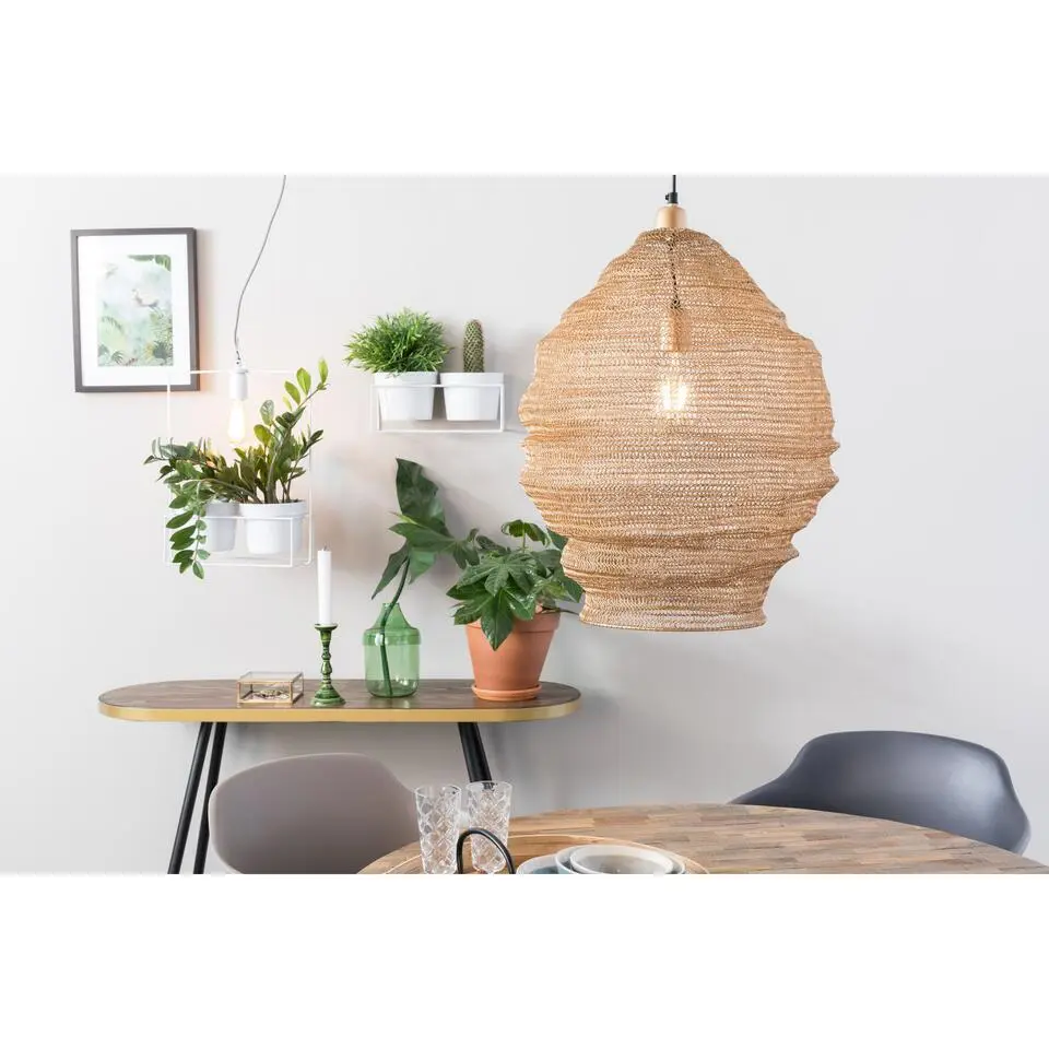 Housecraft Lena Hanglamp L Goud