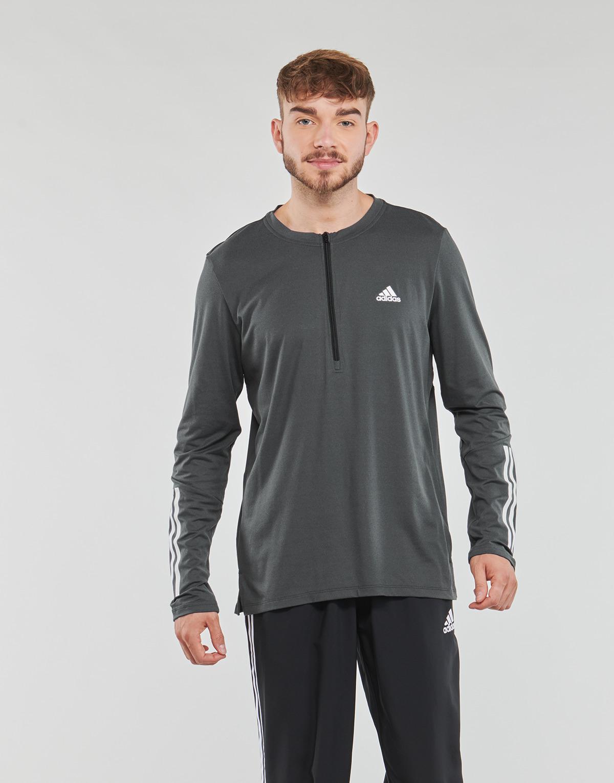 adidas - T365 QZ LS T - Grey