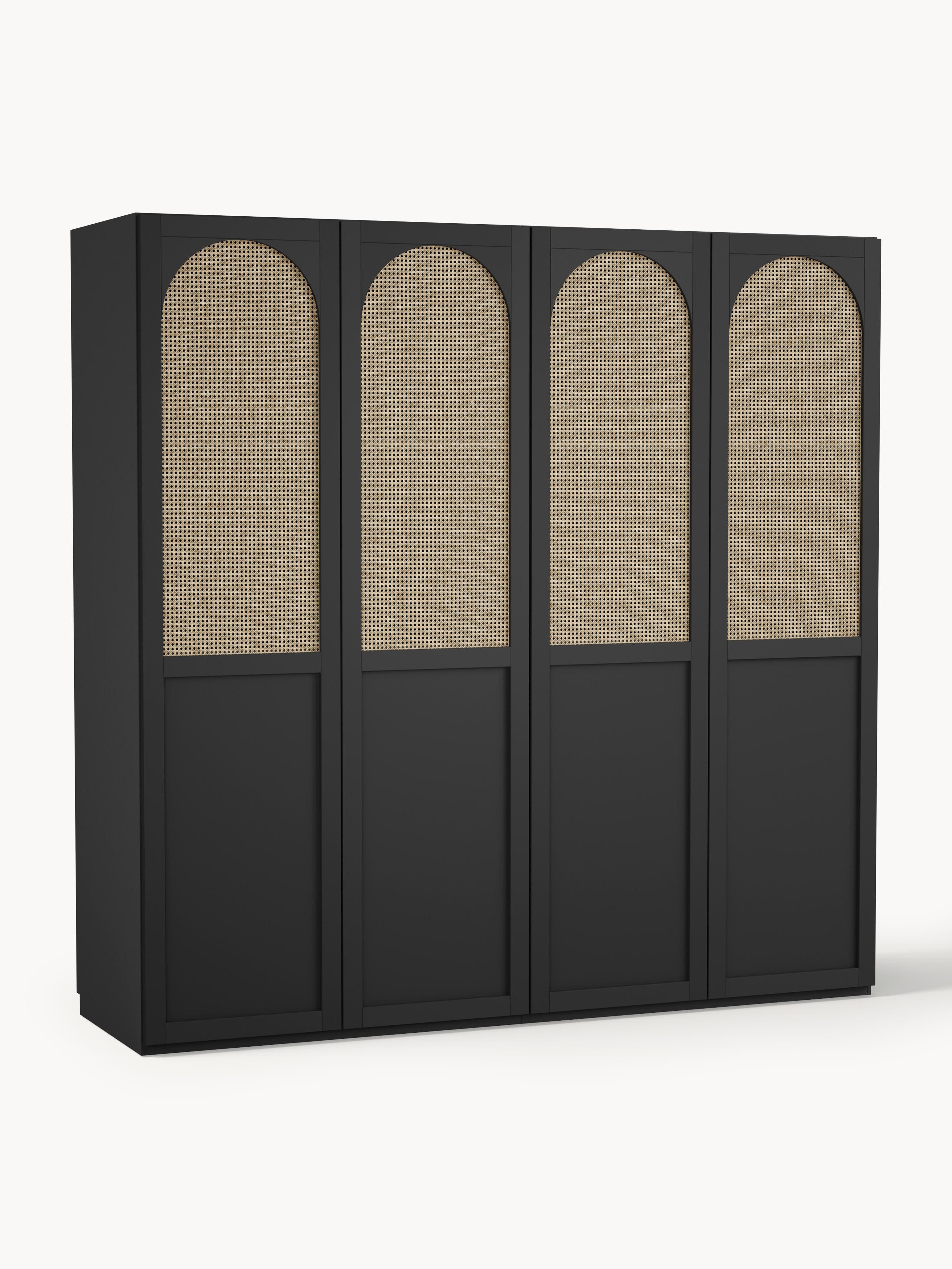 Modularer Drehtürenschrank Jeanne, 200 cm Breite, in verschiedenen Größen