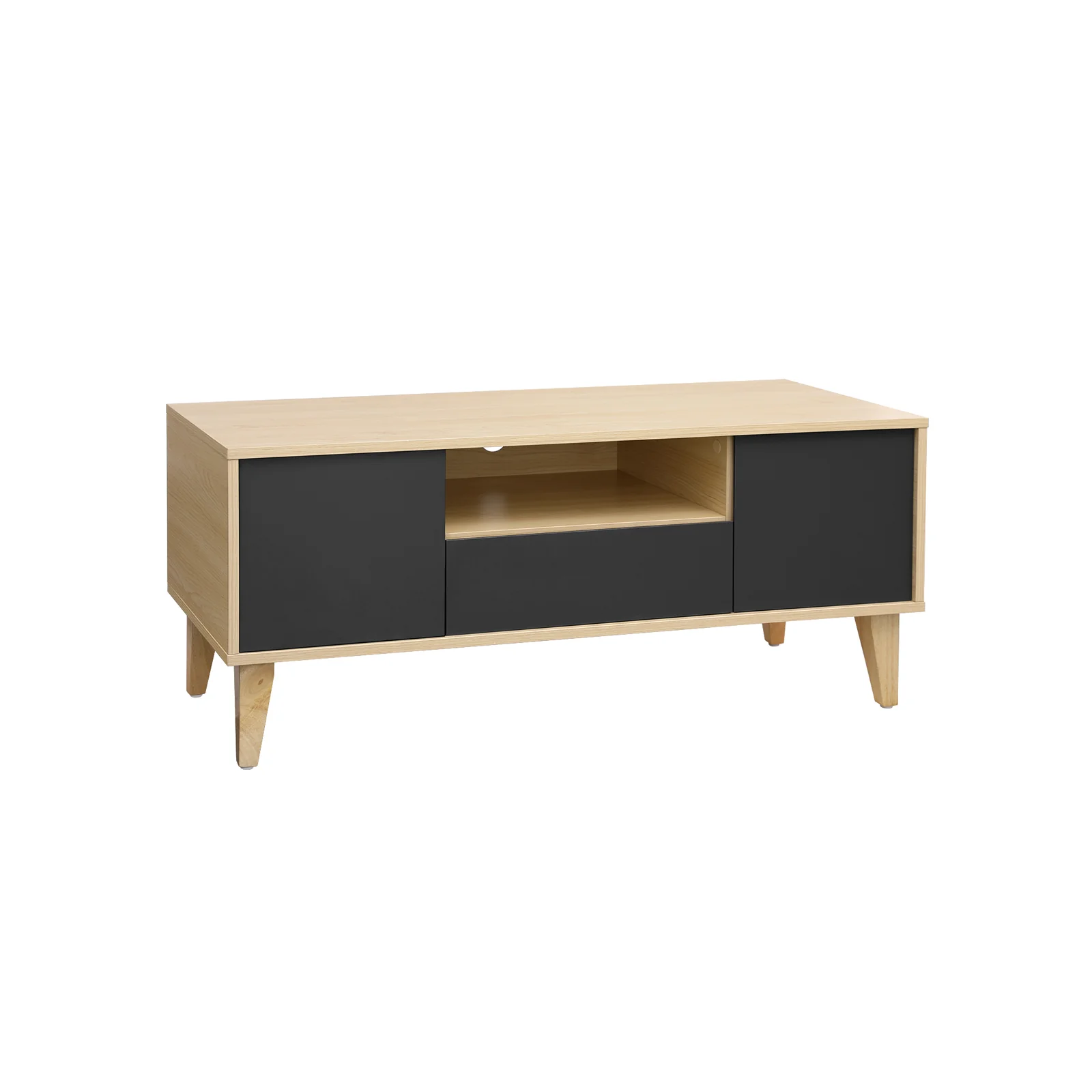 Meuble TV gris foncé