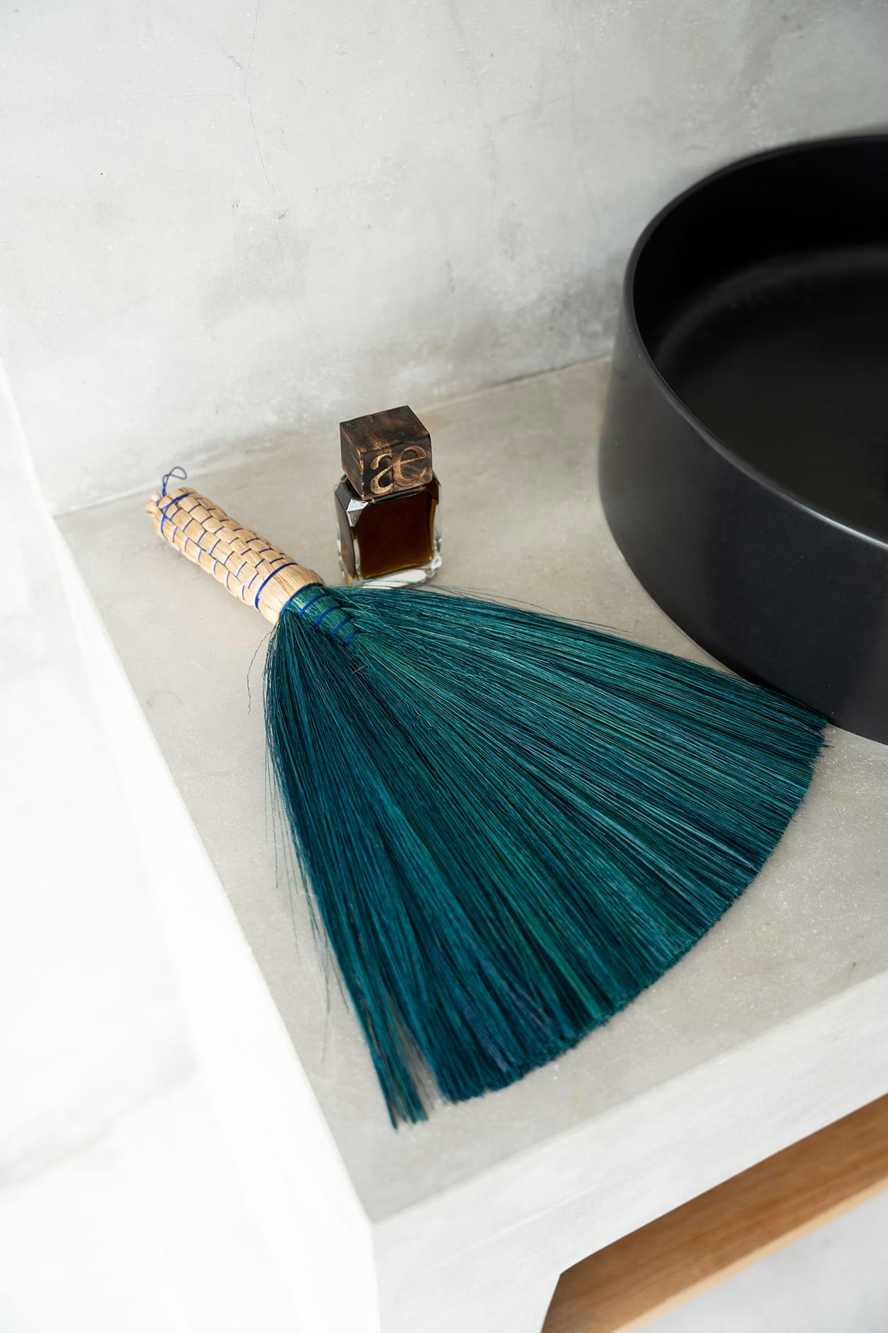SWEEPING - Brosse à balayer turquoise